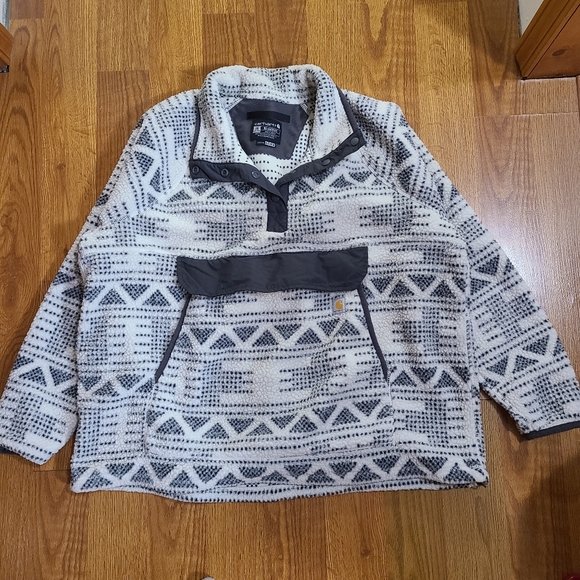 Carhartt Sweaters - Carhart Native Sweater Relaxed Fit Pullover Sweater Size 2x